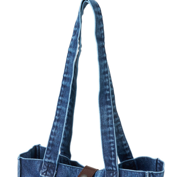 DENIM PATCH LOGO TOTE BAG 詳細画像 Indigo 8