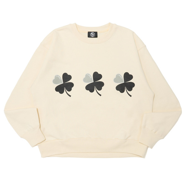CLOVER CREWNECK SWEAT 詳細画像 Natural 1