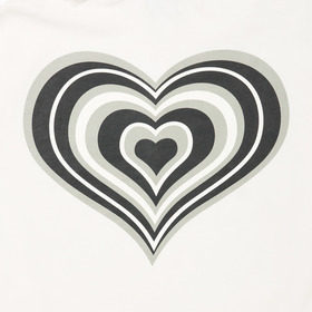 HEART LOGO HALF ZIP SWEAT 詳細画像