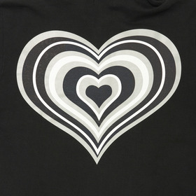 HEART LOGO HALF ZIP SWEAT 詳細画像