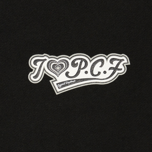 HEART LOGO HALF ZIP SWEAT 詳細画像 White 10