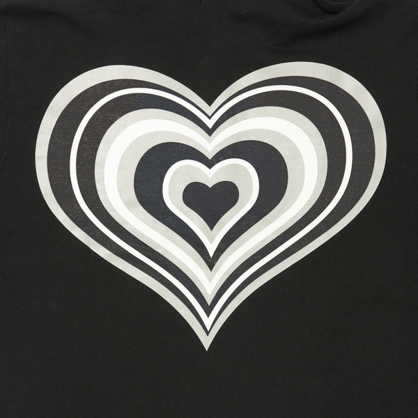 HEART LOGO HALF ZIP SWEAT 詳細画像 White 9