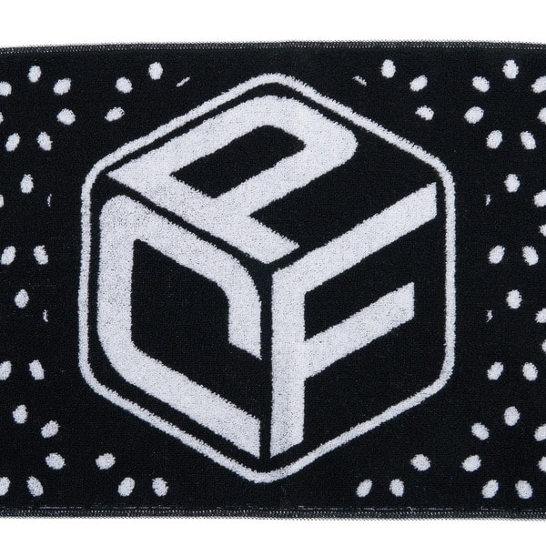 CIRCLE DICE LOGO FACE TOWEL 詳細画像 Black 2