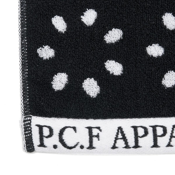 CIRCLE DICE LOGO FACE TOWEL 詳細画像 Black 4