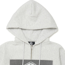 BRAND NAME LOGO ZIP HOODIE 詳細画像