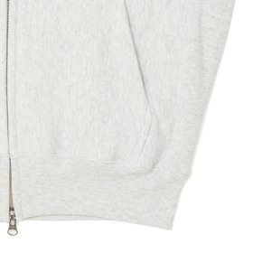 BRAND NAME LOGO ZIP HOODIE 詳細画像