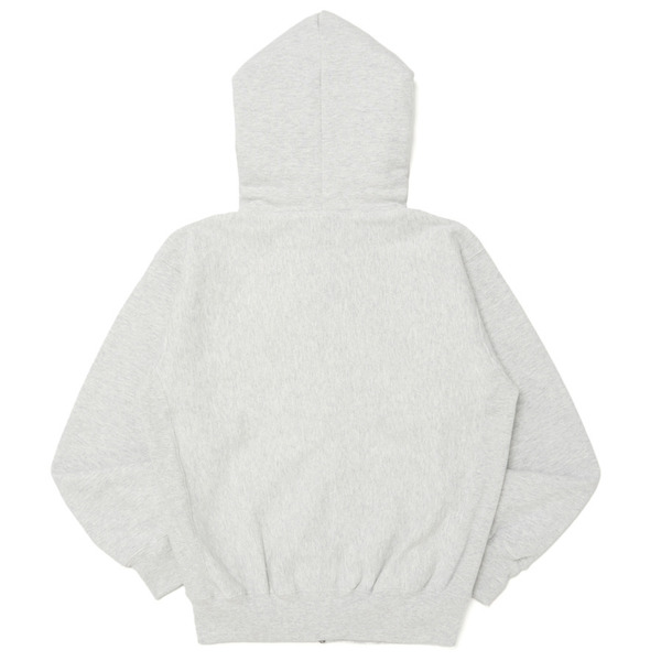 BRAND NAME LOGO ZIP HOODIE 詳細画像 H.Grey 1