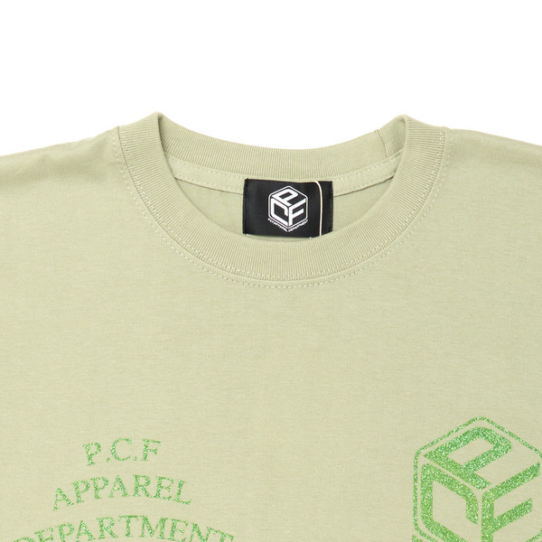 DICE LOGO SEQUINS GLITTER SS TEE 詳細画像 Green 2