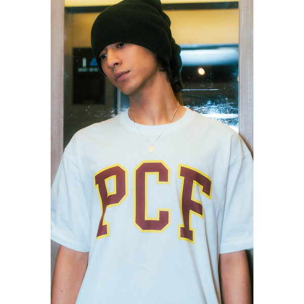 COLLEGE LOGO SS TEE 詳細画像 White 7