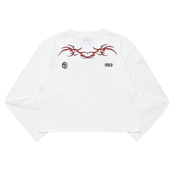 WMNS TRIBAL LS TEE 詳細画像 White 1