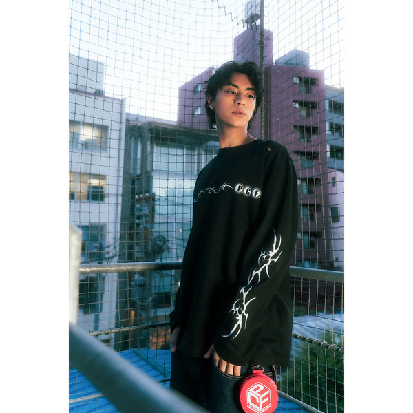 TRIBAL DAMAGE LS TEE 詳細画像 Black 12