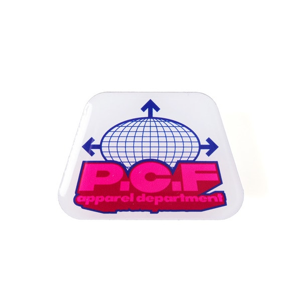 PCF GRAPHIC LOGO PIN BADGE 詳細画像 Multi 3