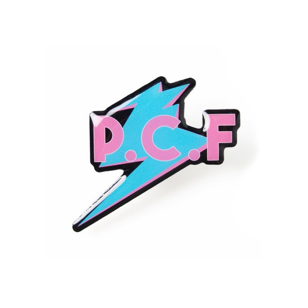 PCF GRAPHIC LOGO PIN BADGE 詳細画像 Multi 4