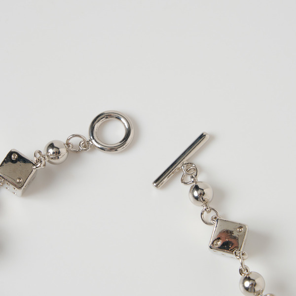 DICE CHAIN NECKLACE 詳細画像 Silver 5