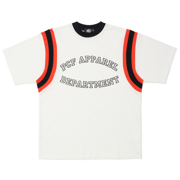 SHOULDER PANEL LINE SS TEE 詳細画像 White 1