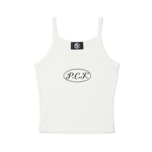OVAL LOGO CAMISOLE 詳細画像 White 1