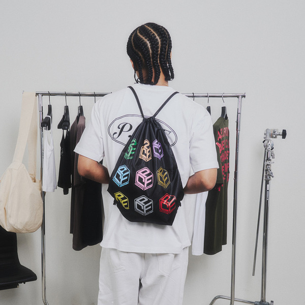 COLORFUL LOGO KNAPSACK 詳細画像 Black 9