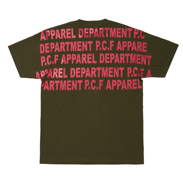 RED BACK PRINT SS TEE 詳細画像 Green 1