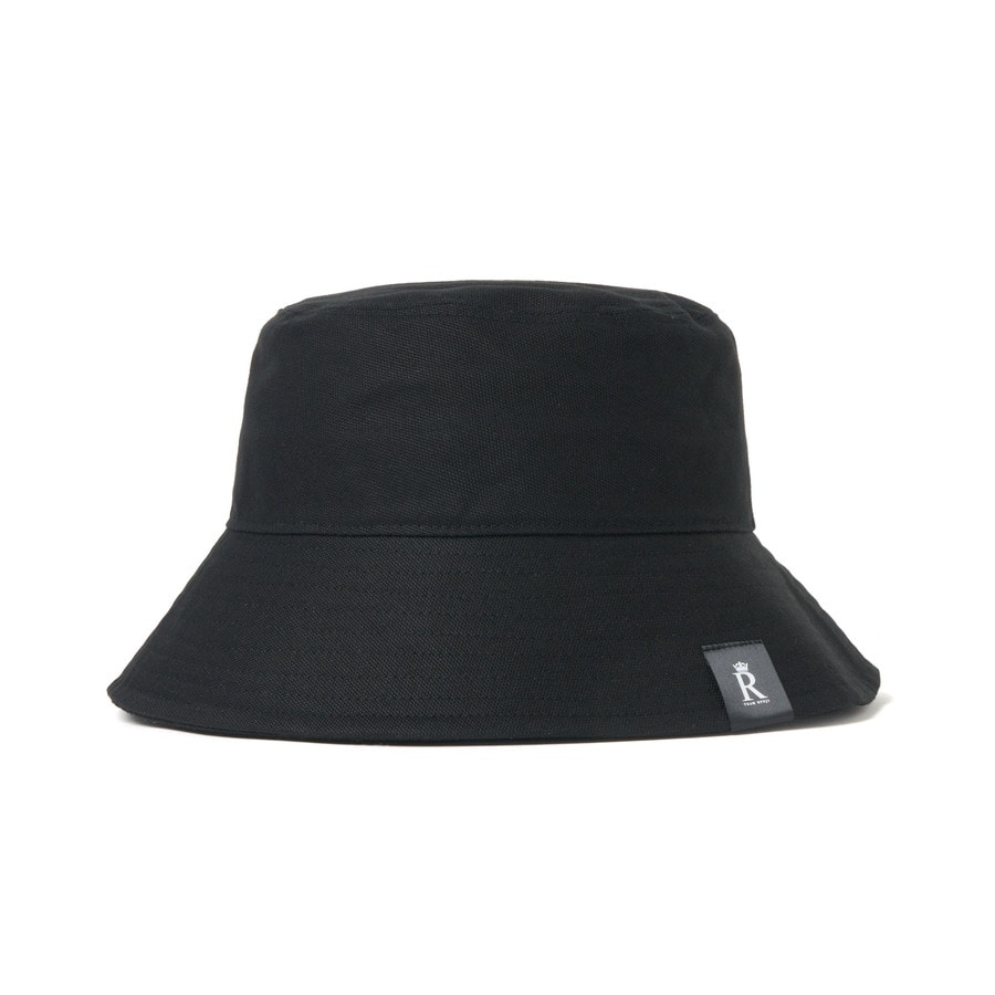 "R" Logo Bucket Hat 詳細画像 Black 1