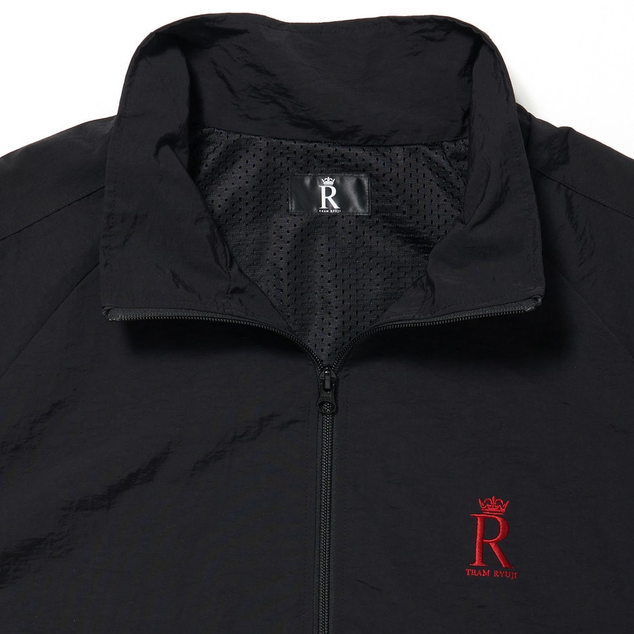 "R" Logo Track Jacket  詳細画像 Black 8