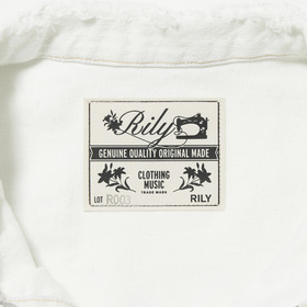 RILY R&Y SP T-BACK BLEACH JACKET 詳細画像