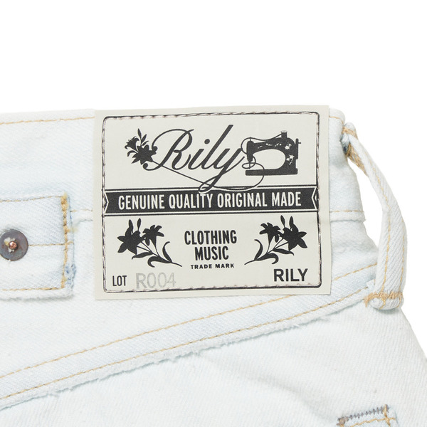 RILY R&Y SP BLEACH JEANS 詳細画像 White 6