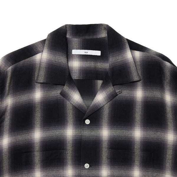 Ombre Check Shirts 詳細画像 Red 3