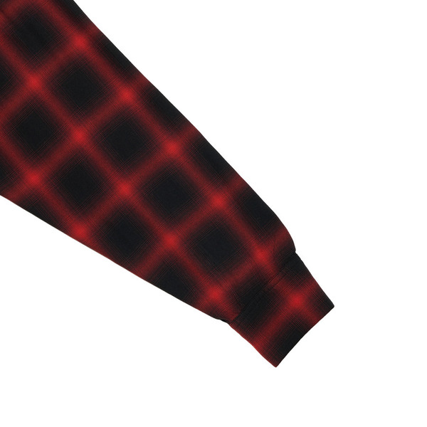 Ombre Check Shirts 詳細画像 Red 4