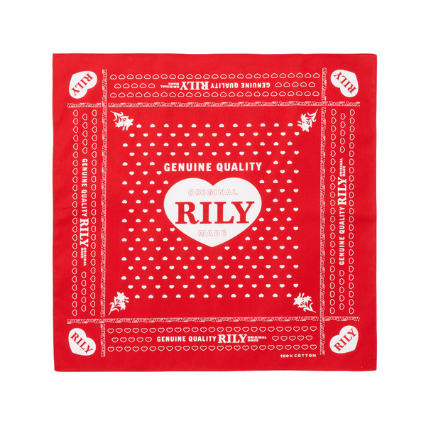 Heart Logo Bandana 詳細画像 Red 1