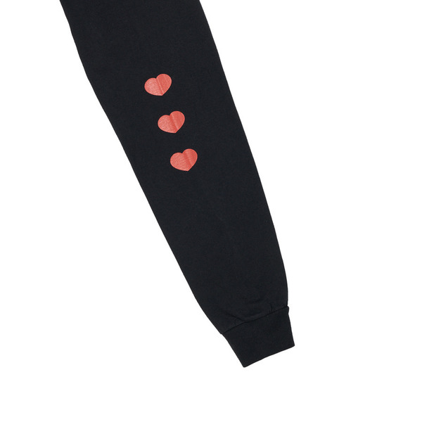 Heart Logo LS Tee 詳細画像 Black 4