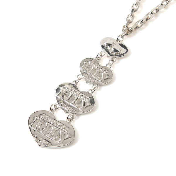 RILY  Three Hearts Necklace 詳細画像 Silver 2