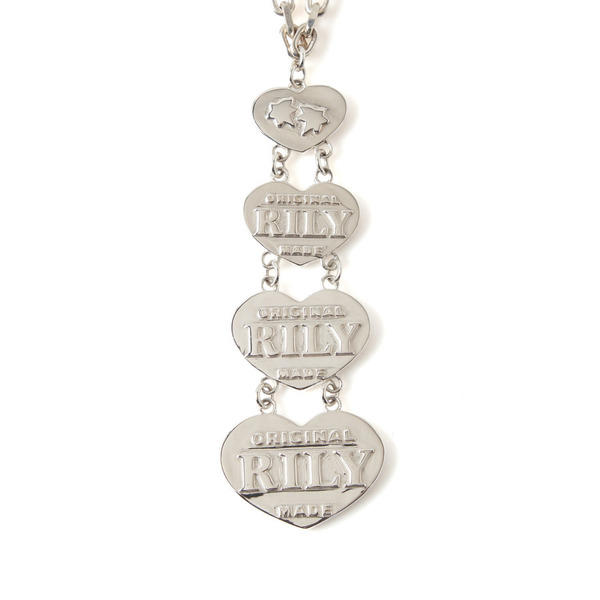 RILY  Three Hearts Necklace 詳細画像 Silver 4