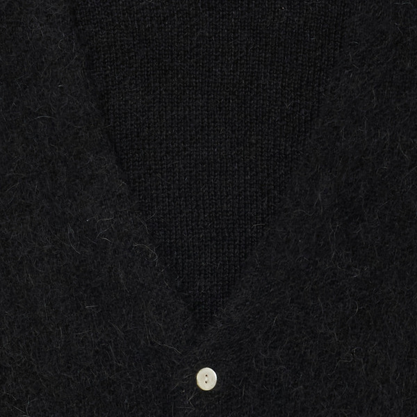 Mohair Knit Cardigan 詳細画像 Black 3