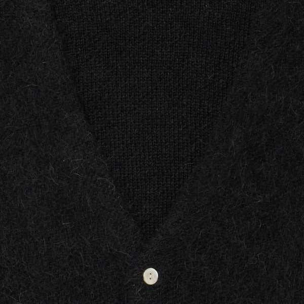 Mohair Knit Cardigan 詳細画像 Black 3