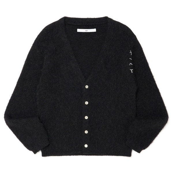 Mohair Knit Cardigan 詳細画像 Black 1