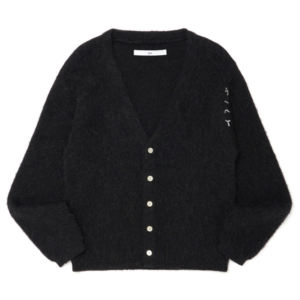 Mohair Knit Cardigan 詳細画像 Black 1