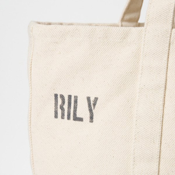 Stencil Tote Bag 詳細画像 O.White 4