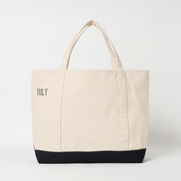 Stencil Tote Bag 詳細画像 O.White 1