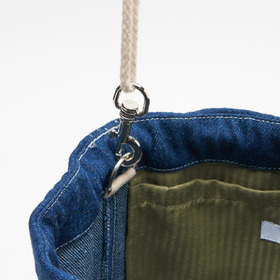 Stencil Denim 2Way Bag 詳細画像