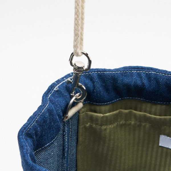 Stencil Denim 2Way Bag 詳細画像 Indigo 9