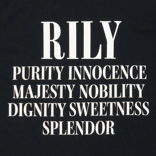RILY Language Tee SS 詳細画像 White 7