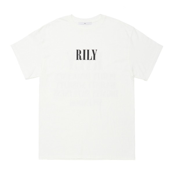 RILY Language Tee SS 詳細画像 White 1