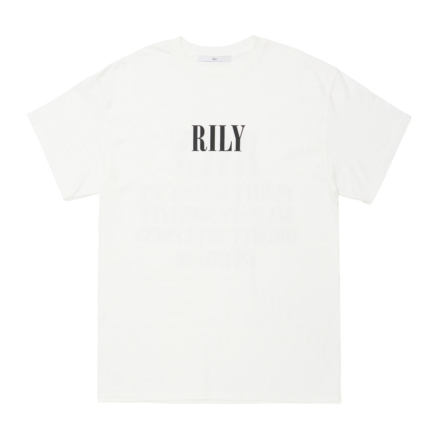 RILY Language Tee SS | RILY | VERTICAL GARAGE OFFICIAL ONLINE