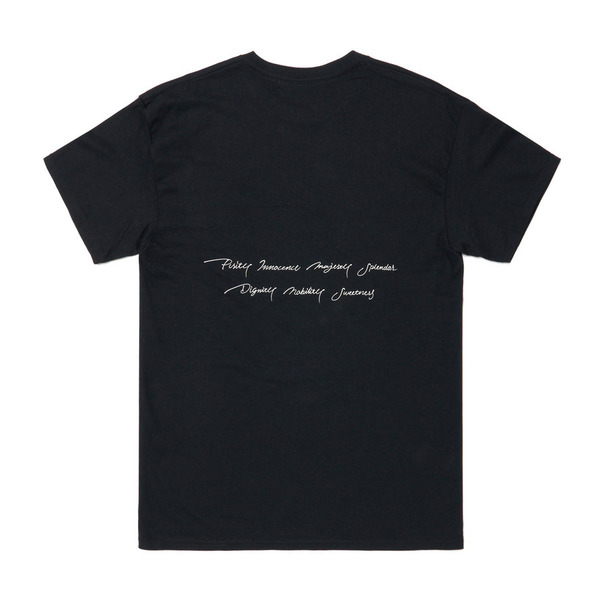 Heart Script Tee SS 詳細画像 White 5