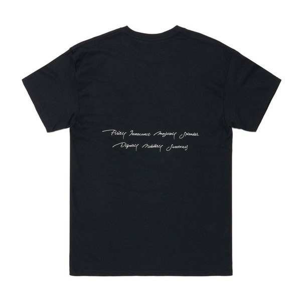 Heart Script Tee SS 詳細画像 White 5