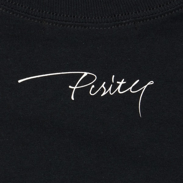 Heart Script Tee LS 詳細画像 Black 9