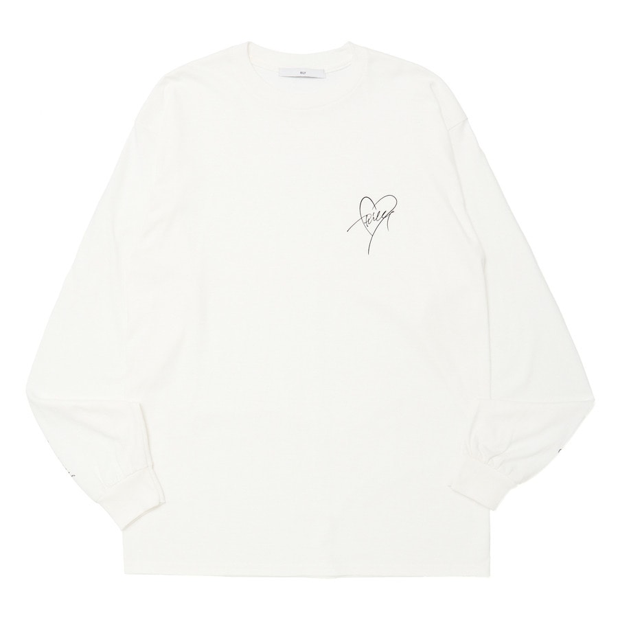 Heart Script Tee LS | RILY | VERTICAL GARAGE OFFICIAL ONLINE STORE
