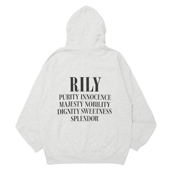 RILY Language Hoodie 詳細画像 Black 1
