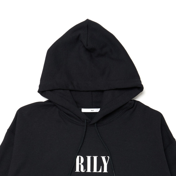 RILY Language Hoodie 詳細画像 Black 6