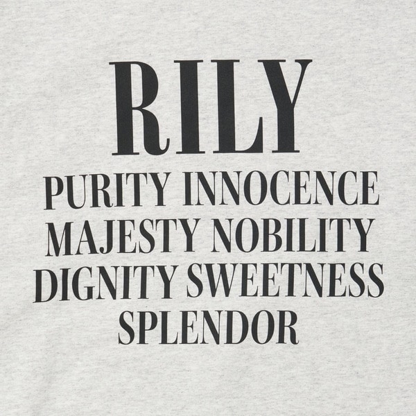 RILY Language Hoodie 詳細画像 H.Grey 3